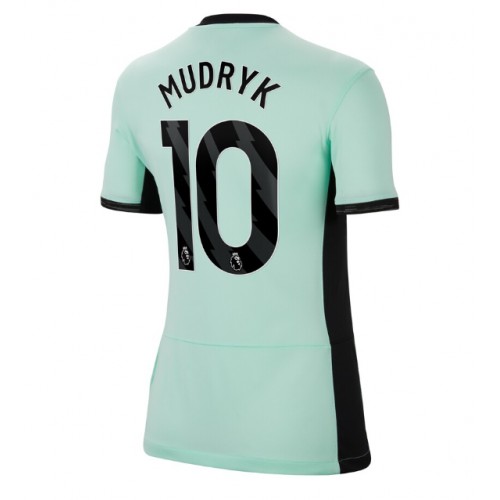Maillot de foot Chelsea Mykhailo Mudryk #10 Troisième Femmes 2023-24 Manches Courte